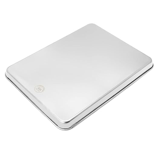 QWORK Stainless Steel Surgical Tray, for Medical Instruments, Tattoo, Surgical Supplies, 15-3/4 x 11-13/16 x 1", 2 Pack