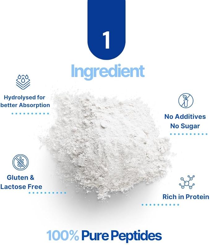 The Intelligent Health Hydrolysed Collagen Powder (Bovine) - High Protein Grass Fed Unflavoured Peptides - Collagen Supplements for Women | Gluten Free, Paleo & Keto Friendly (Stick Pack (30))
