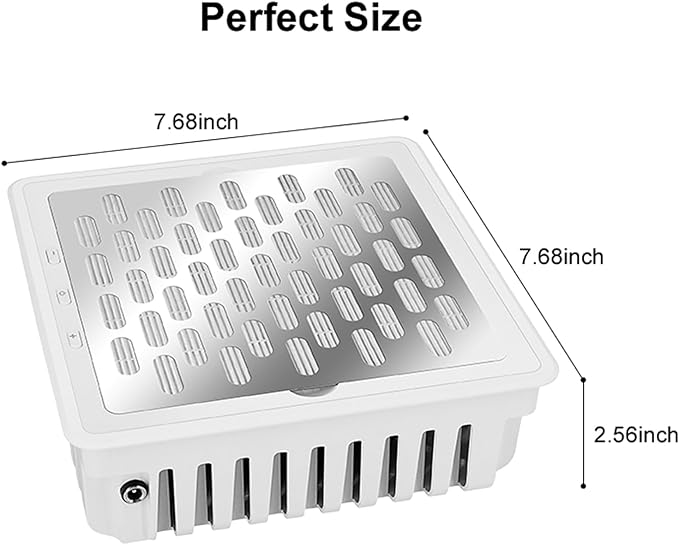 Dust Collector for Nails,Built-in Desktop Nail Vacuum Cleaner,Powerful Suction Dust Fan,Adjustable Speed,Professional Dust Collector for Nails Tech Acrylic Gel Polishing Manicure Pedicure