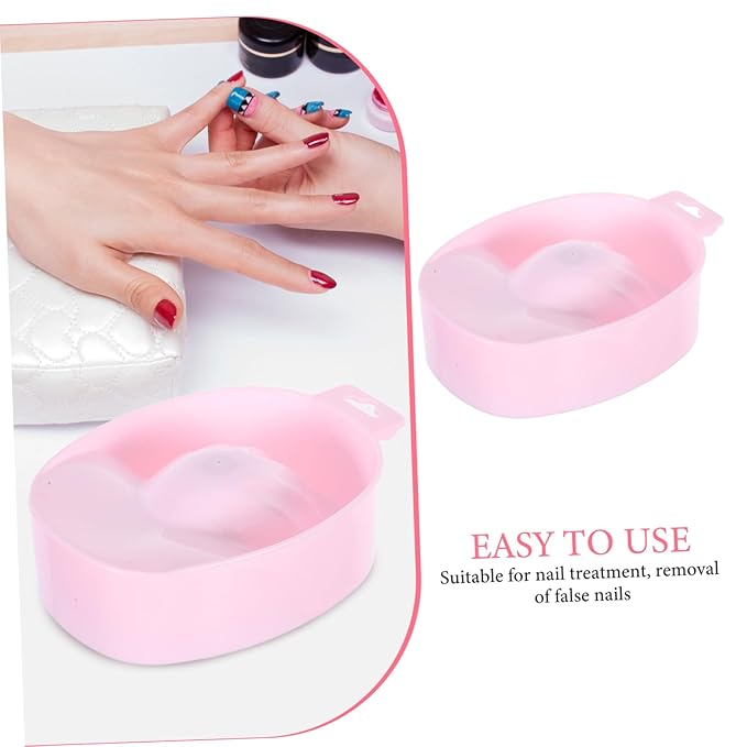 Nail Soaking Tub Bowl Heat Soak off Bowl Manicure Tools for Nail Art Removal