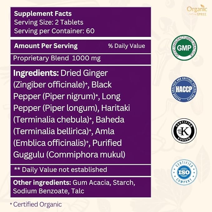 Medohar Guggulu 120 Tablets – Ayurvedic Formula – Supports Metabolism & Immune Health* - Pack of 2