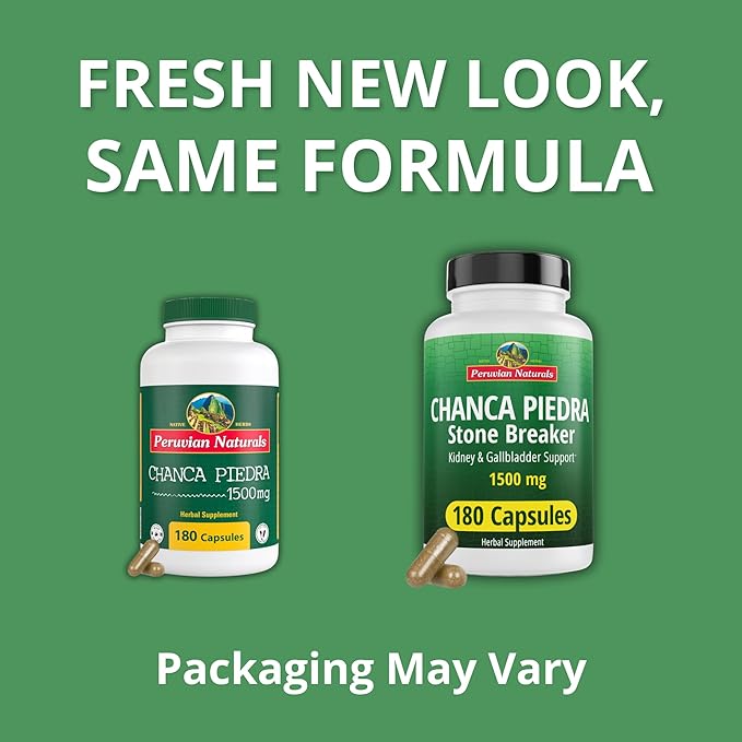 Chanca Piedra 360 Capsules Stone Breaker Kidney Cleanse Detox & Repair, Gallbladder Supplements - All-Natural Vegan Pills Chancapiedra Stonebreaker Kidney Stones Dissolver