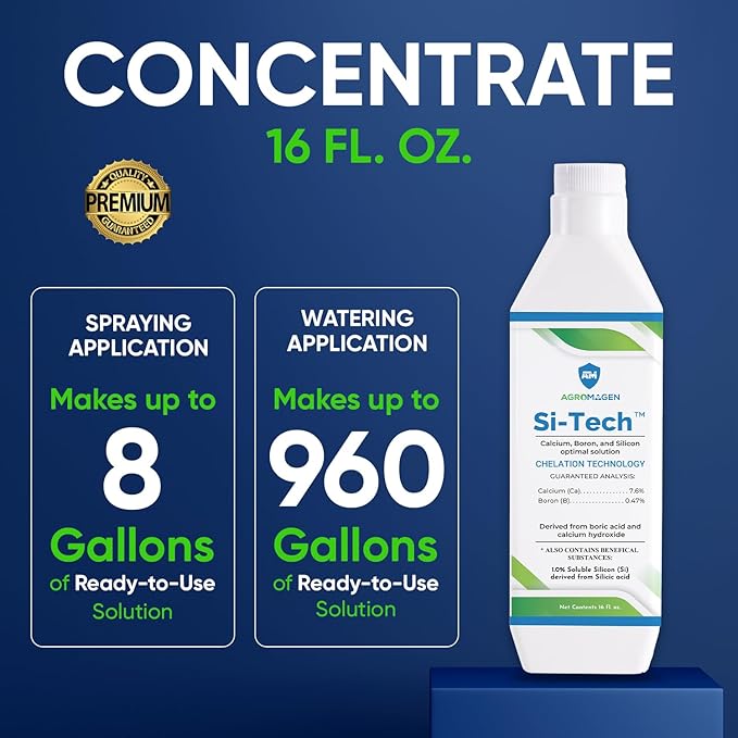 Si-Tech Silica, Mono-Silicic Acid Plant Nutrient Solution with Proprietary Technology (16 fl.oz)