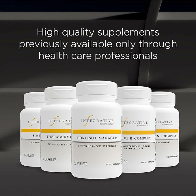 Integrative Therapeutics Berberine - Supplement for Cellular Energy Metabolism & Metabolic Support* - Dairy-Free & Gluten-Free - 60 Capsules (60 Servings)