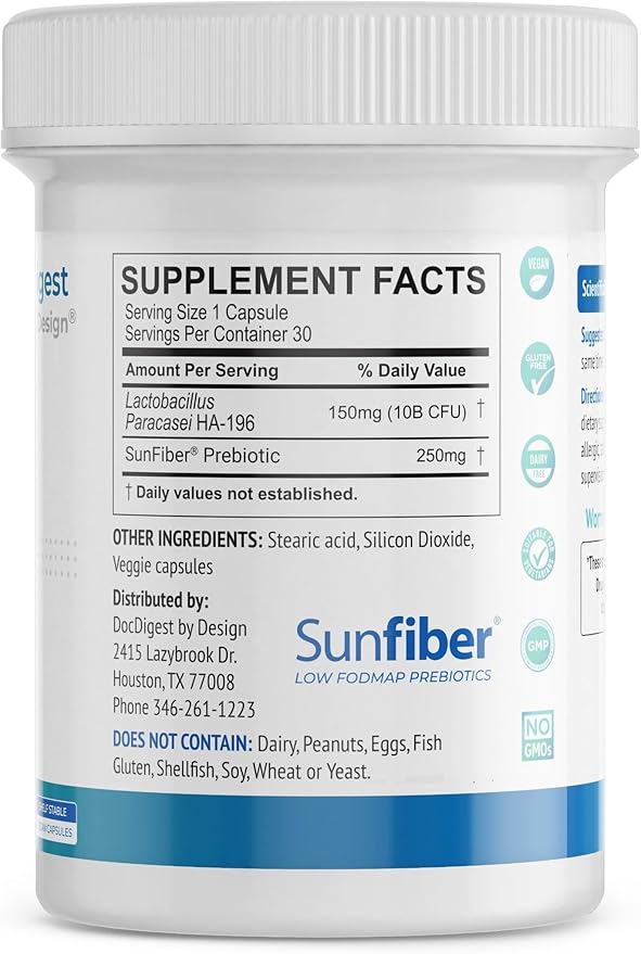 IBS Anti Diarrhea Probiotic for Diarrhea Relief and IBS-D - Clinically Studied Antidiarrheal Pills for Long-Term Comfort - Diarrhea Medication for Adults - Specialized IBS Supplement and Medicine