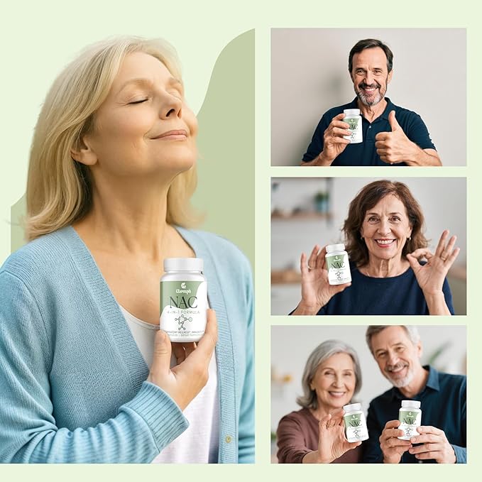 High Dose NAC Supplement 1200mg | N-Acetyl Cysteine Amino Acid Supplement for Respiratory | Antioxidants Supplements for Overall Well-Being | 90 Capsules