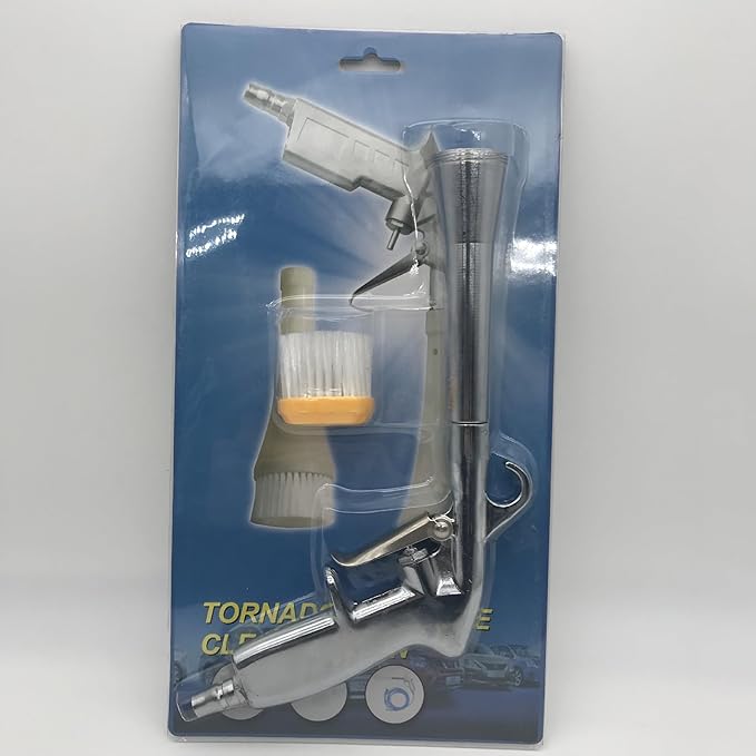 High Volume Air Blow Gun with Adjustable Brass Air Nozzle, Industrial-Grade Air Blower Gun, Essential Pneumatic Air Compressor Tool for Effective Cleaning and Dust Removal