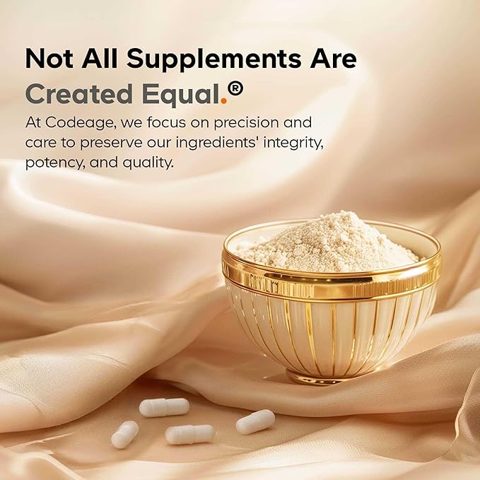 Codeage Multi Collagen Peptides Powder + Probiotics Black Edition, Vitamin C, Hyaluronic Acid Powder Supplement, Grass-Fed, Hydrolyzed, Zero Carbs, Type I, II, III, V & X, Unflavored, 10.58oz