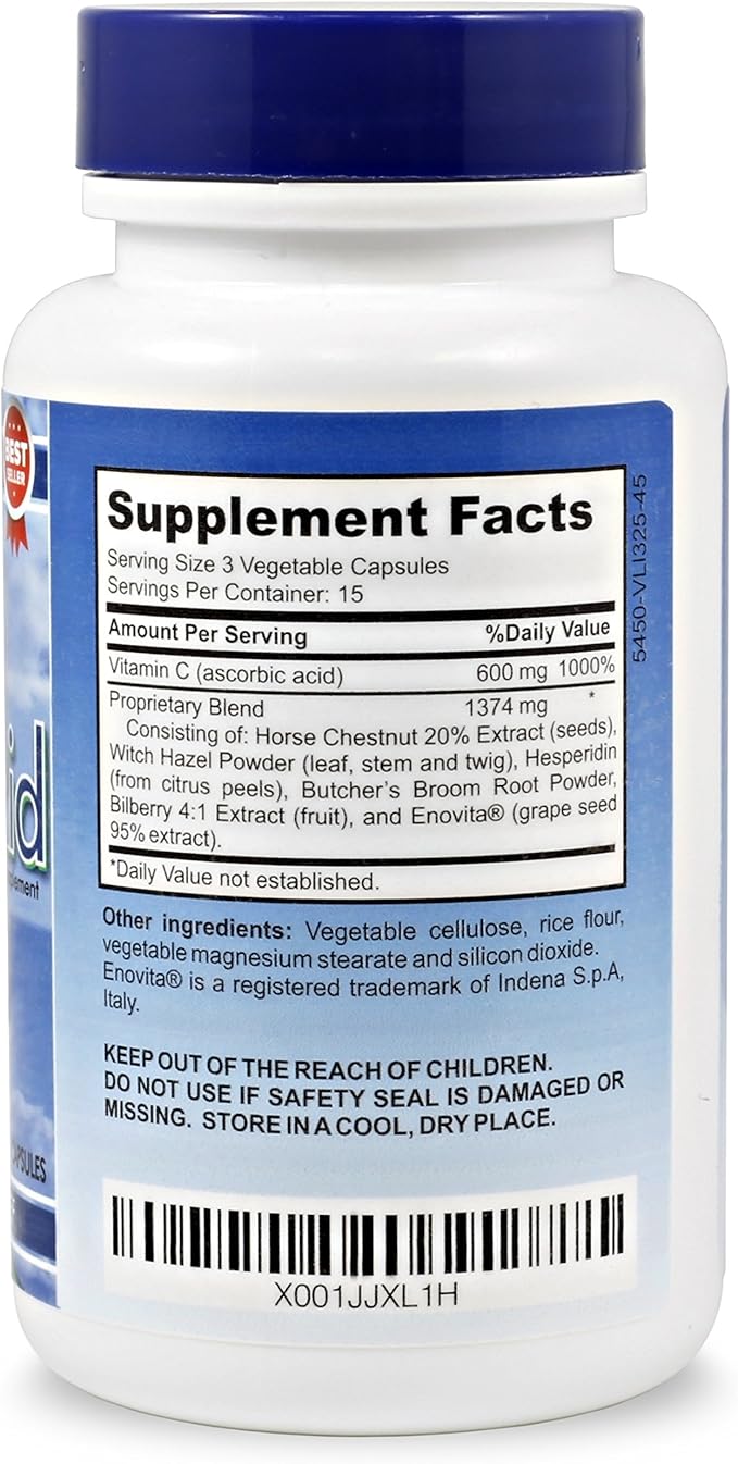 HemRid Complete Hemorrhoid Care System โ Potent 5% Lidocaine Cream for Rapid Topical Comfort, Max Ultra Capsules for Ongoing Vascular Health and Circulatory Support