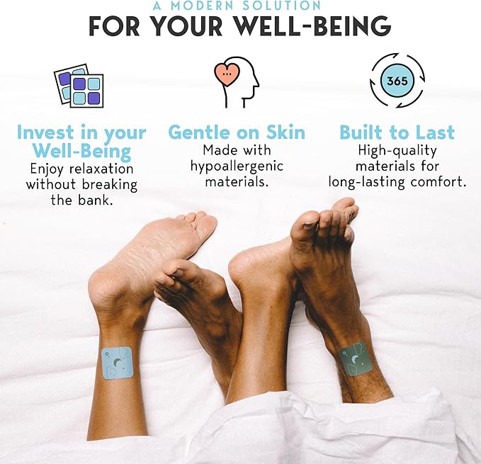 Klova Extra Strength Sleep Patches for Adults for Longer-Lasting Rest & Clear Morning Energy, with 6mg Melatonin and Natural Ingredients Like Valerian, Passion Flower, L-Theanine & More