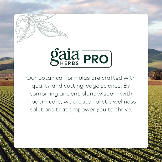 Gaia Herbs PRO Systolic Complex - Cardiovascular Support Supplement* - Pomanox Pomegranate Extract, Olive Leaf, Hibiscus, Grape Seed & Holy Basil - 60 Capsules (60 Servings)