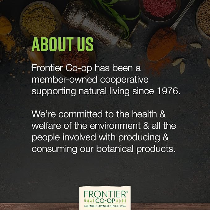 Frontier Co-op Organic Scullcap Herb Cut & Sifted Certified Organic Herbal Supplement 1lb - Skullcap Herb for Tincture, Tea, Supplement