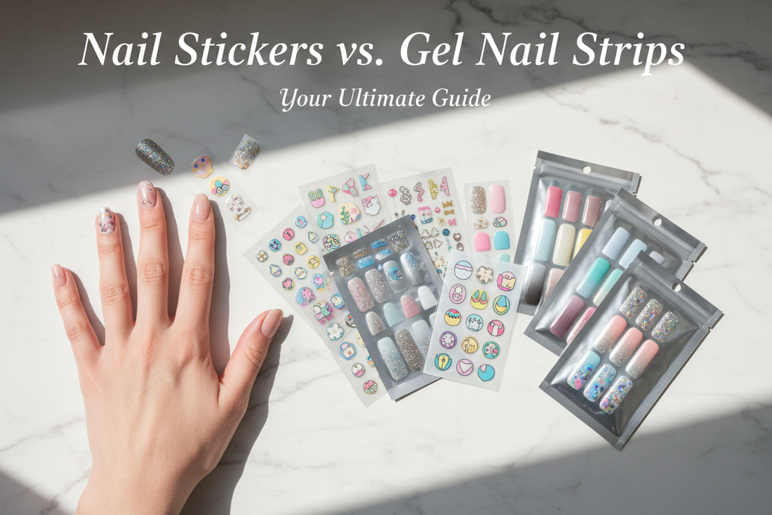 Nail Stickers vs. Gel Nail Strips: Which One Is Right for You?