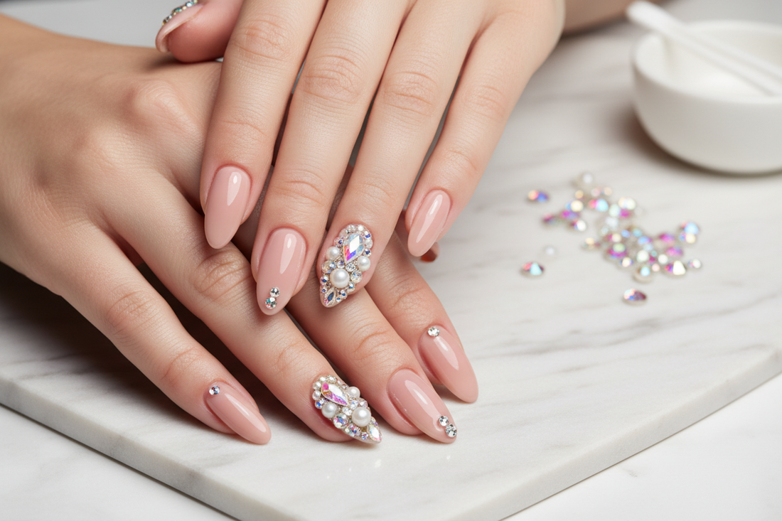 How to Apply Nail Rhinestones and Gems Like a Pro (No Salon Required)