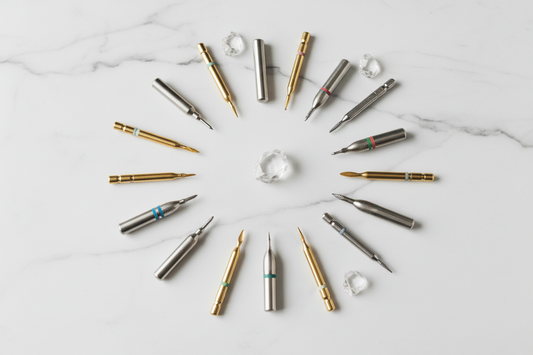 Nail Drill Bits Explained: A Complete Guide to Grits, Shapes & Materials