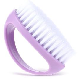 1Pc Purple Hand Nail Brushes,Heavy Duty Nail Brushes for Cleaning Fingernails Nylon Firm Stiff Bristles Deep Clean Scrubber for Mechanics Gardeners Hand Under Nails Toes,Tools and Accessories