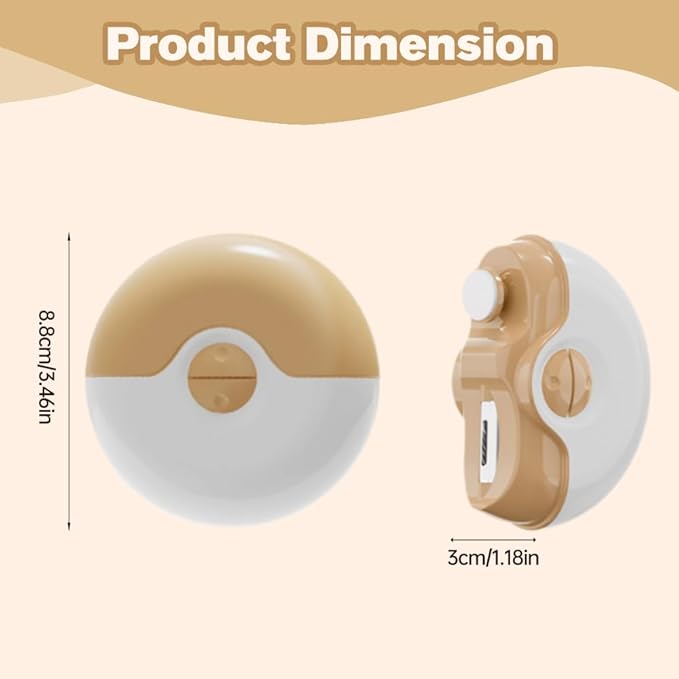 2 in 1 Electric Polishing Automatic Nail Clippers, 2025 New Electric Nail Trimmer with 2 Adjustable Speeds Automatic Electric Nail Clipper with Polishing for Seniors Adults Kids (Black)