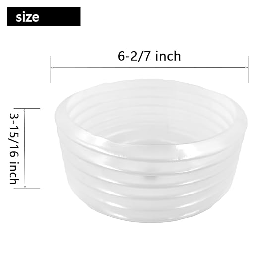 Hole Saw Accessory 160mm Dust Collector Bowl, LAIWEI Hole Cutter Dust Collector Bowl, Hole Saw Dust Collector for mounting recessed fixtures for All Hole saws with Cutting diameters Less Than 155mm.