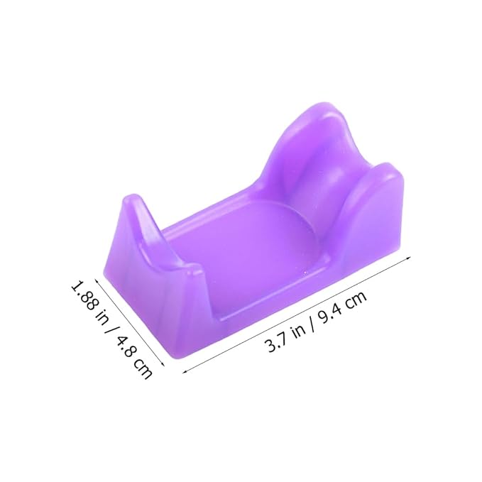 Electric Grinder Handle Holder Stand 2Pcs Plastic Nail Drill Handle Rack for Nail Salon and Home Use Odorless Manicure Tool Organizer