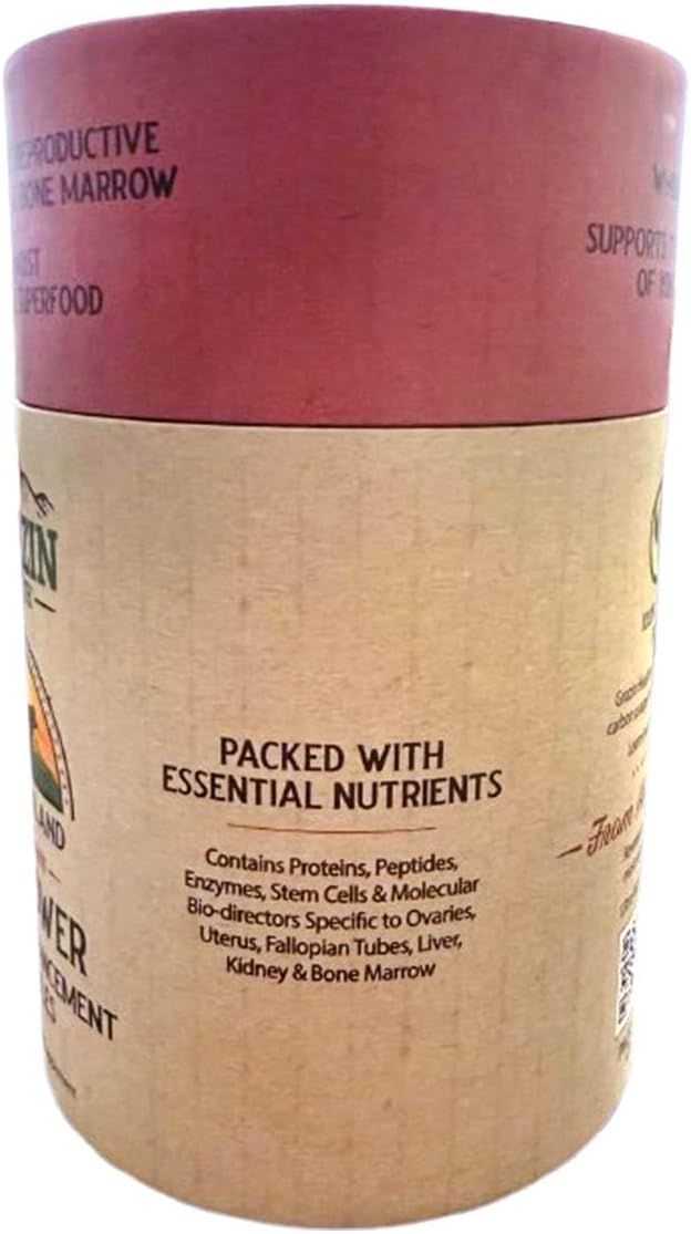 Her Power Female Enhancement Capsules 2900mg Per Serving (180 Count) | Freeze-Dried Female Reproductive Tissue, Liver, Kidney & Bone Marrow | 100% Grass-Fed New Zealand Sourced