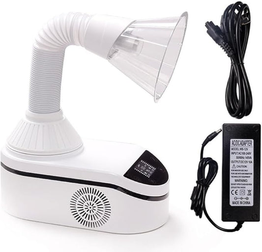 3 in 1 Nail Vacuum Cleaner Dust Collector Table for Nails 230W Filter Nail Dust Desktop Manicure Tools (Vacuum Cleaner)
