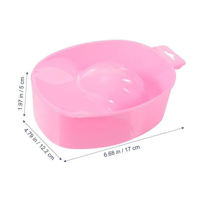 Single-layer Nail Soak off Bowl Manicure Bowls Nail Care for Hand Soaking (watermelon)
