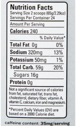 GU Energy Roctane Ultra Endurance Energy Drink Mix, Vegan, Gluten-Free, Kosher, 35mg of Caffeine, and Dairy-Free n-the-Go Energy for Any Workout, 3.44-Pound Jar, Tropical Fruit