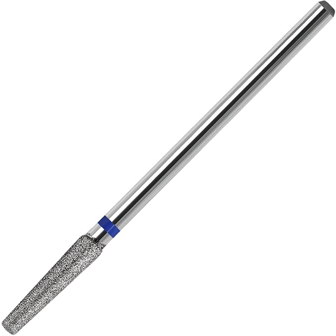 Cuticle Nail Drill Bit, 3/32'' Professional Safety Diamond Under Nail Cleaner for Cuticle Dead Skin Nail Prepare, Beginners Bits, Experienced Tech,Cone Shape (Medium)