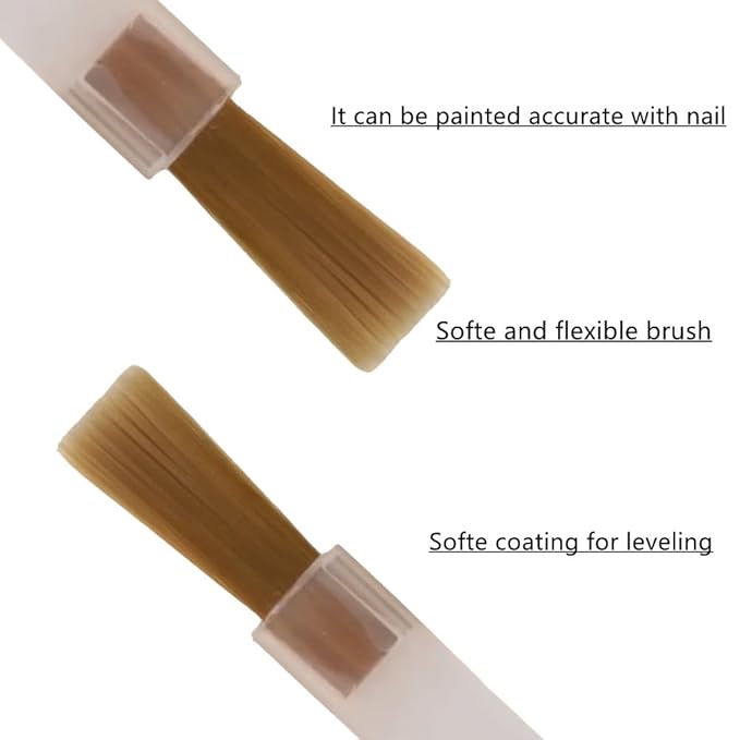 Builder Nail Gel, 7-in-One Clear Builder for Nails, LED Lamp Cured Color Strengthener Thickening Extension Rhinestone Glue Gel Polish in a Bottle for DIY Home Salon Gift