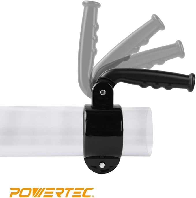 POWERTEC 70282 4-Inch Dust Collection Hose Floor Sweep Accessories Kit