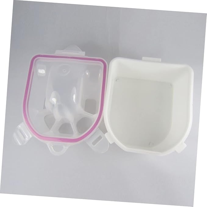 Professional Manicure Tools Set of 2 Nail Soak Bowls -resistant for Soak off Cuticle Treatment