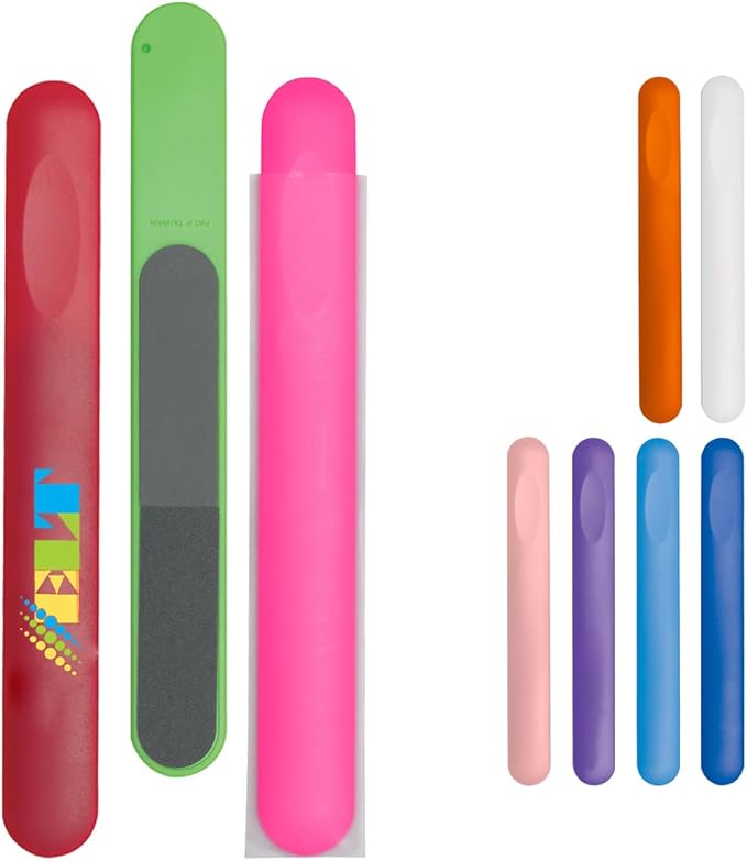 Nail File in Sleeve Add Customized with Text Name or Personalized Image $0.89 Each - Sold in Pack of 500 - Royal Blue