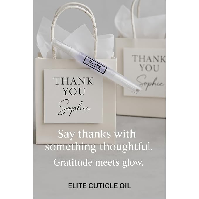 Elite Cuticle Oil Pen (Lily) – Gentle Hydration for Nails & Cuticles with Jojoba Oil & Vitamin E – Floral Nail Care Oil (3ML)