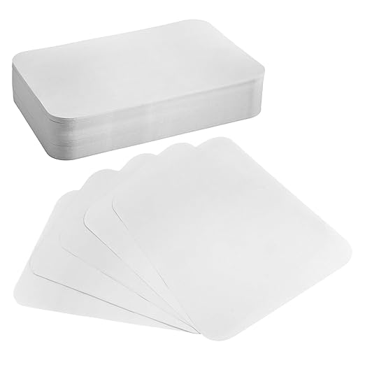 Disposable Tray Liners, Sanitary Covers for Size B Dental, Surgical, Medical Tray, Tattoo Table Station, Aesthetician Supplies, Single Use Paper Sheets 8.5" x 12.25", 1000 Pack (White)