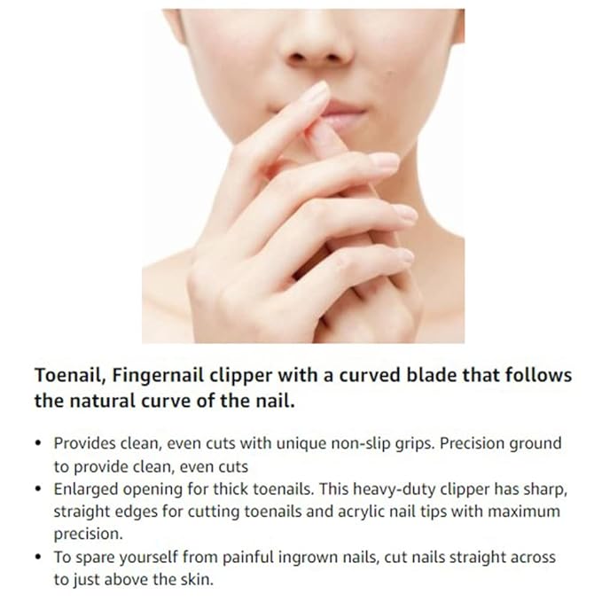 (3 Pack) Nail Clippers Set with Nail File Toenail Clippers Nail Cutter Clipper Gift Set for Men and Women