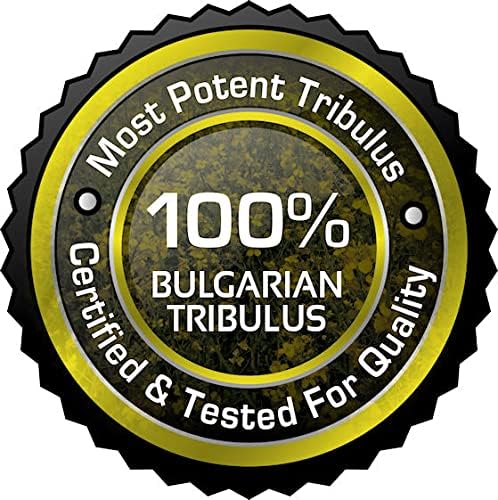 Herbal Nutrition Tribulus Terrestris, Bulgarian, 1500mg 45% Saponins, Lecithin for Better Update, 180 Capsules, One Bottle…