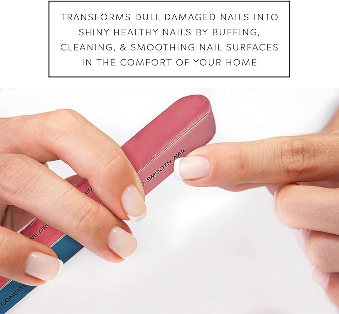 DreamCut 7-Way Nail File and Buffer Block - Professional Manicure Tools