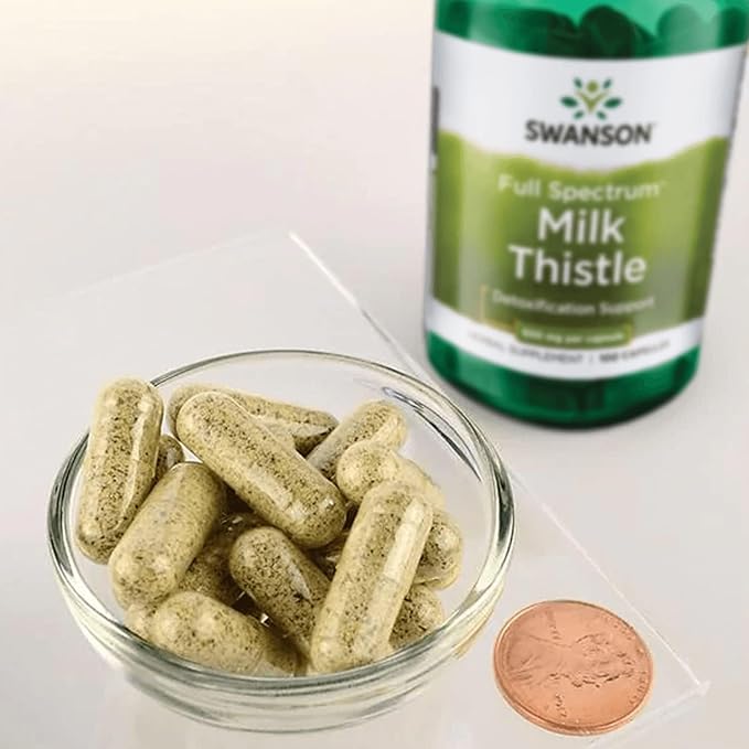 Full Spectrum Milk Thistle 500 mg 100 Caps