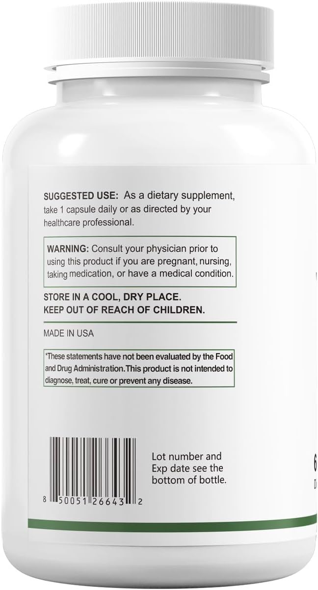 HUJ Vitamin B Complex - B Vitamins Supplement to Support Energy Metabolism, Cardiovascular Health - 60 Capsules