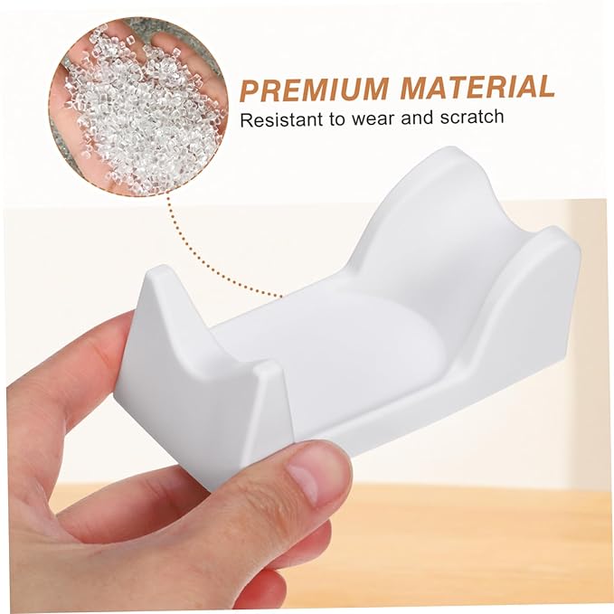 10pcs Portable Nail Art Electric Polisher Handle Rack Lightweight Plastic Handle Holder for Desktop Storage Convenient Manicure Accessory for Nail Technicians and Home Use