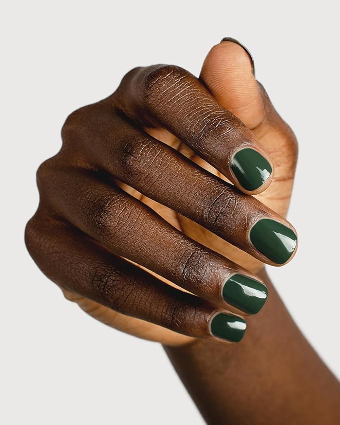Sienna Byron Bay Olivia, Olive Green Nail Polish, Long-Lasting, Vegan & Cruelty-Free, 10ml – .34 fl oz.
