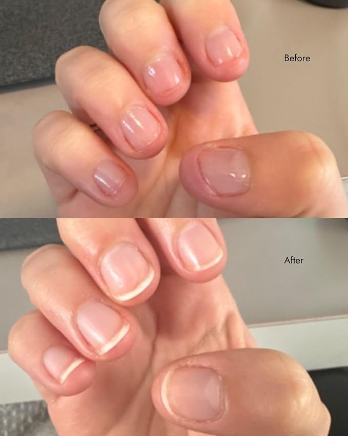 Sienna Byron Bay Natural Nail Strengthener Polish, Transparent Clear, Strengthening, Long-Lasting, Vegan & Cruelty-Free, 10ml – .34 fl oz.