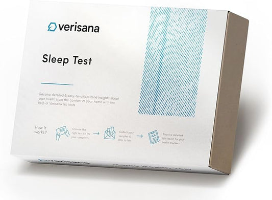 Sleep Test – Determines Cortisol and Melatonin Levels – Hormone Health Test for Sleeping Difficulty – Easily & Conveniently from Home – Analysis by CLIA-Certified Lab – Verisana