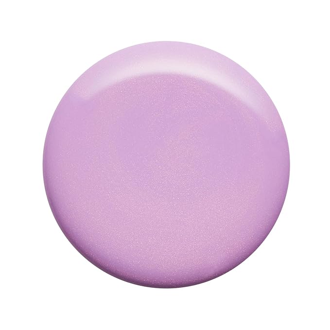Nailtopia - Plant-Based Chip Free Nail Lacquer - Non Toxic, Bio-Sourced, Long-Lasting, Strengthening Polish - Set The Pace (Light Purple With Gold Reflects) - 0.41oz