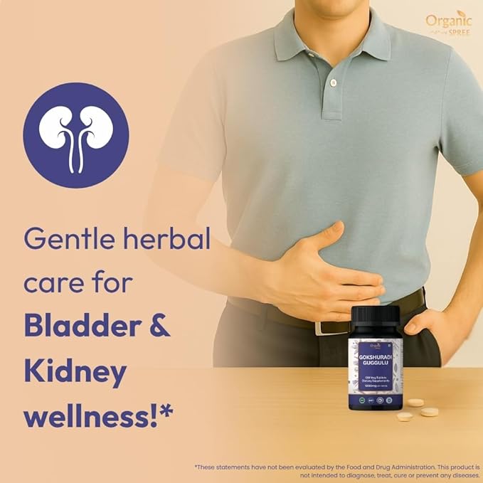 Gokshuradi Guggulu 120 Tablets - May Support Urinary, Bladder Health* - Ayurvedic Formulation - Certified and Vegetarian (1)