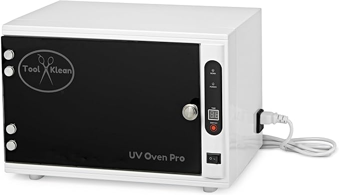 SaniCabinet UV Light Sanitizer Box - Large, Professional Grade, Fast UVC Sanitizer Cabinet for Cleaning Salon Tools, Nail Clippers, Cell Phone, Watches, Glasses, Baby Toys - EPA Registered