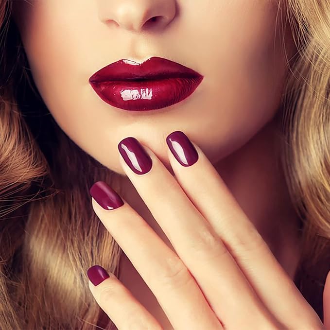 DANNEASY 16 Sheets Nail Wraps for Women Nail Polish Strips Solid Color Self Adhesive Nail Polish Stickers Fingernails Manicure Stickers for Nail Art with 1pc Nail File, Cuticle Stick (Dark Series)
