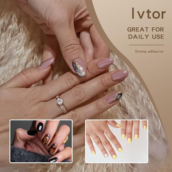 10 Sheets Nail Adhesive Tabs,Waterproof Breathable Press on Nails Sticky Tabs,Nail Adhesive for Press on Nails （10 sheetsFor fingernail）