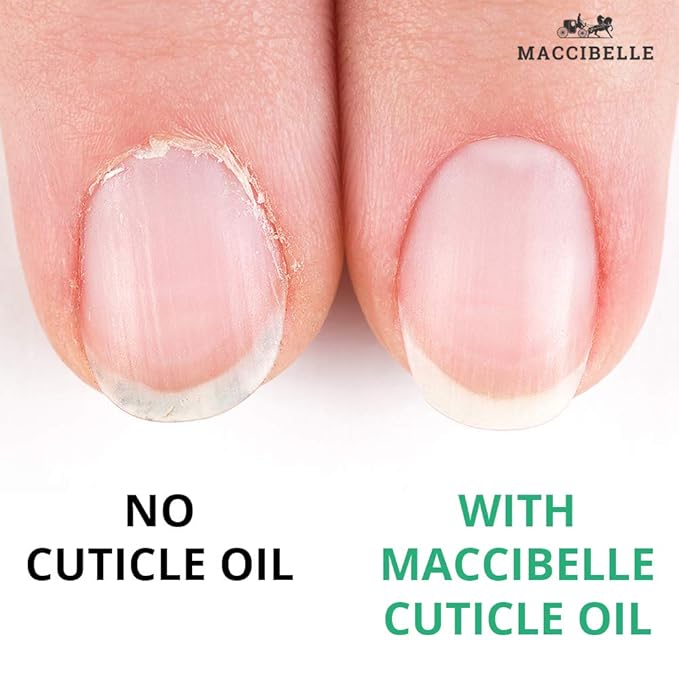 Maccibelle Lavander Pure Cuticle & Nail Oil Pen 2ml Heals Dry Cracked Cuticles.