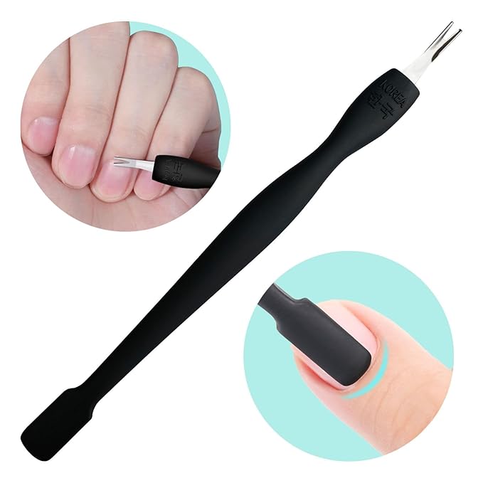 Cuticle Trimmer with Pusher, 3PCS Professional Cuticle Nippers Remover Tool for Women, Premium Stainless Steel Durable Manicure Kit for Fingernails and Toenails